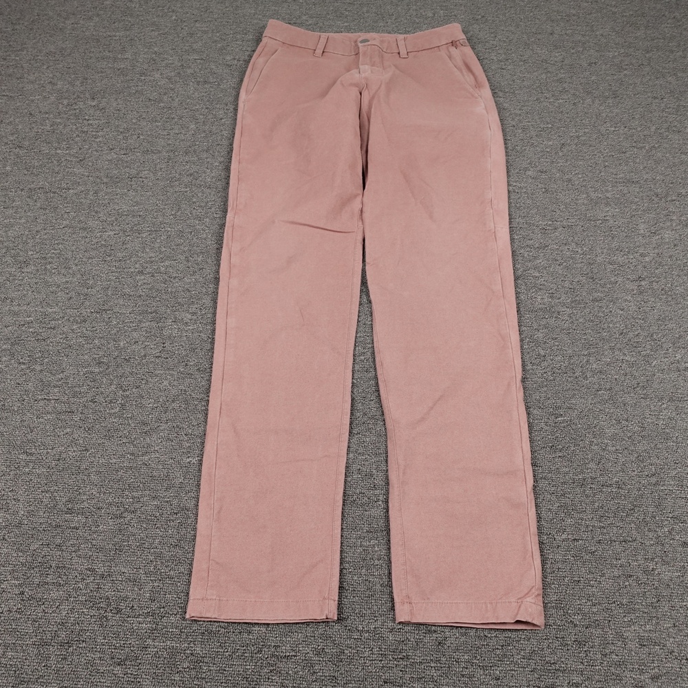Lululemon Pants Mens 28x31 Pink Commission Pant Slim Chino Stretch LM5ACOS